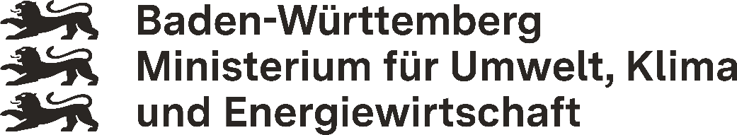 Logo Ministerium für Umwelt, Klima und Energiewirtschaft Baden-Württemberg