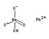 Strukturformel von Bleihydrogenarsenat