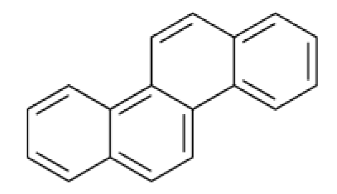 Strukturformel von Chrysen