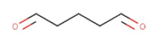 Strukturformel von Glutaral