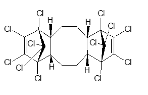 Strukturformel von syn-Dechloran Plus